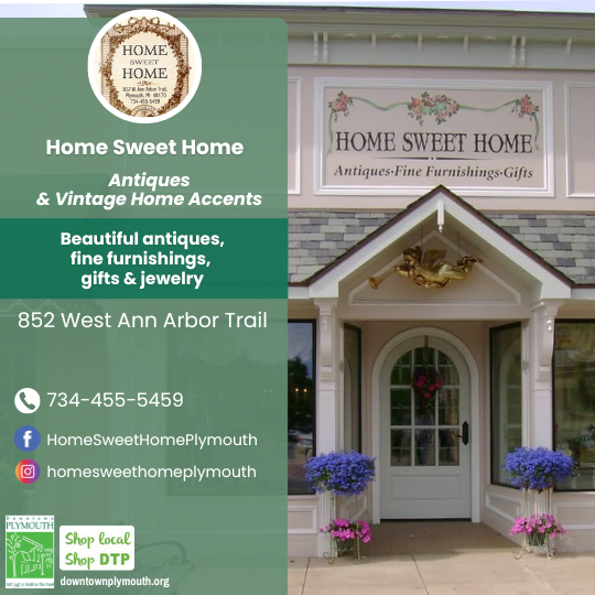 Home Sweet Home Downtown Plymouth Michigan 48170