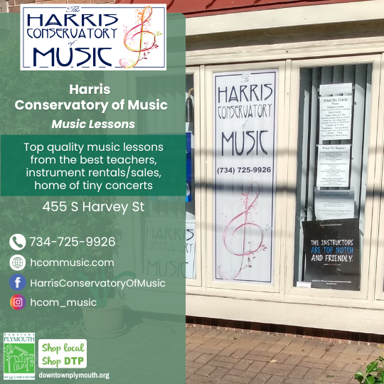 Harris Conservatory of Music Downtown Plymouth Michigan 48170