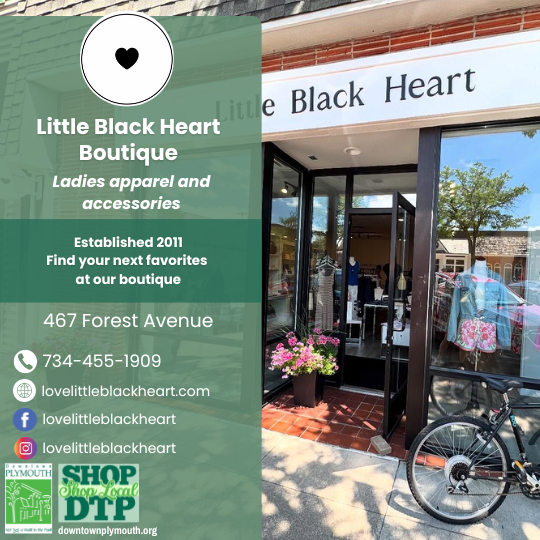 Little Black Heart Downtown Plymouth Michigan 48170