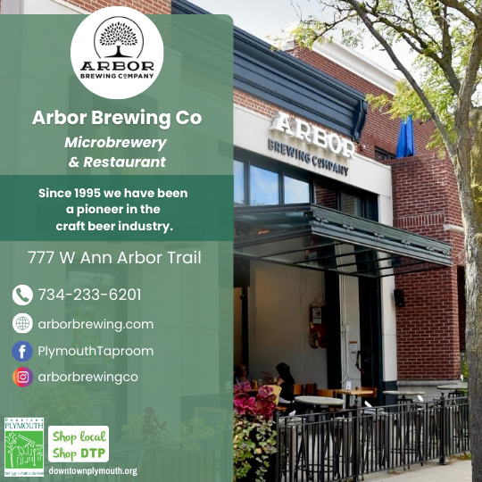 Arbor Brewing Co Downtown Plymouth 48170