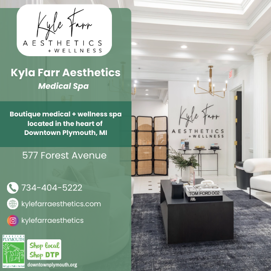 Kyle Farr Aesthetics Downtown Plymouth MI 48170